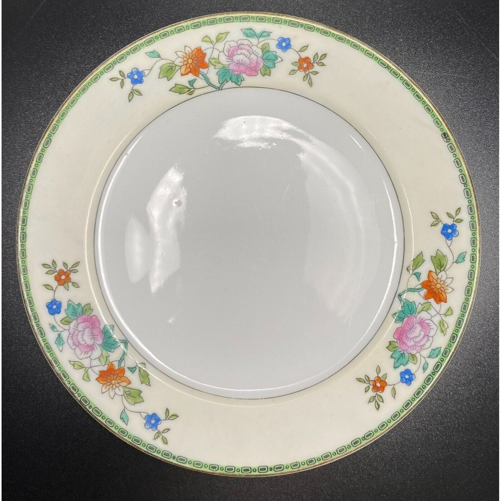 Bread Plate By Meito China Hand Painted From Japan VINTAGE #2